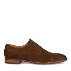 Derbies MARRON Homme CUIR Motif Uni Lacets