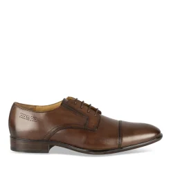 Derbies MARRON Homme CUIR Motif Uni Lacets