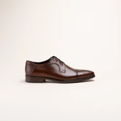 Derbies MARRON Homme CUIR Motif Uni Lacets