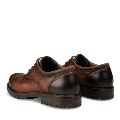Derbies MARRON Homme CUIR Motif Uni Lacets