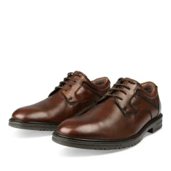 Derbies MARRON Homme CUIR Motif Uni Lacets