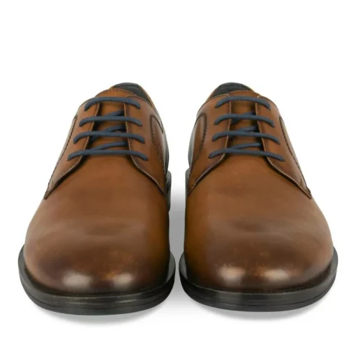 Derbies MARRON Homme CUIR Motif Uni Lacets