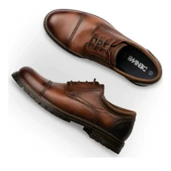 Derbies MARRON Homme CUIR Motif Uni Lacets