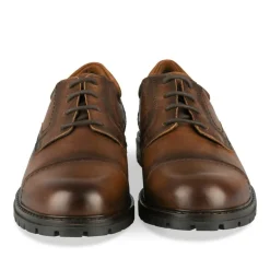 Derbies MARRON Homme CUIR Motif Uni Lacets