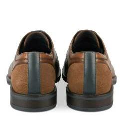 Derbies MARRON Homme CUIR Motif Uni Lacets