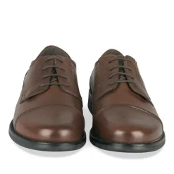 Derbies MARRON Homme CUIR Motif Uni Lacets