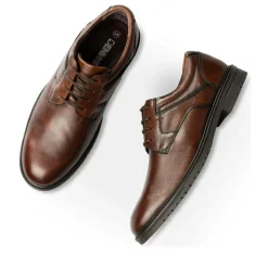 Derbies MARRON Homme CUIR Motif Uni Lacets