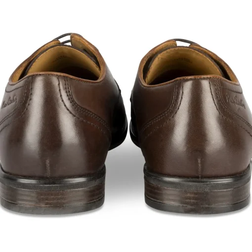 Derbies MARRON Homme CUIR Motif Uni A Enfiler