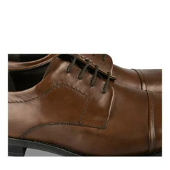 Derbies MARRON Homme CUIR Motif Uni Lacets