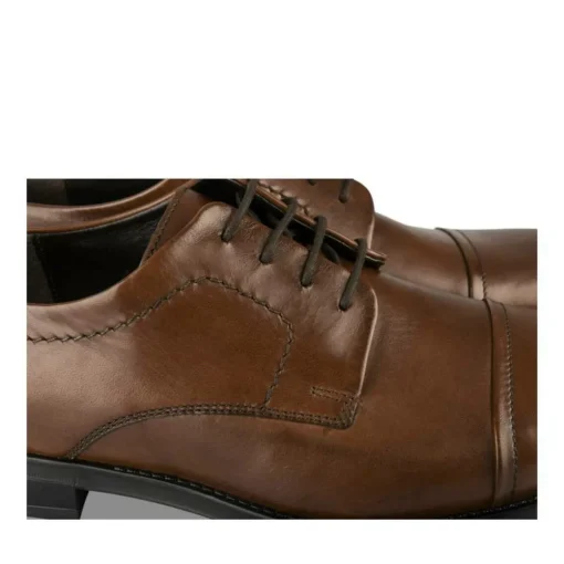 Derbies MARRON Homme CUIR Motif Uni Lacets