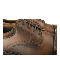 Derbies MARRON Homme CUIR Motif Uni Lacets