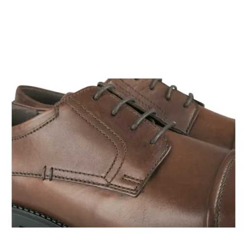 Derbies MARRON Homme CUIR Motif Uni Lacets