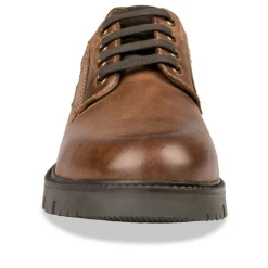 Derbies MARRON Homme CUIR Motif Uni Lacets