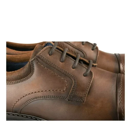 Derbies MARRON Homme CUIR Motif Uni Lacets