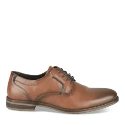 Derbies MARRON Homme Motif Uni Lacets