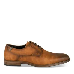 Derbies MARRON Homme Motif Uni Lacets