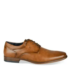 Derbies MARRON Homme Motif Uni Lacets