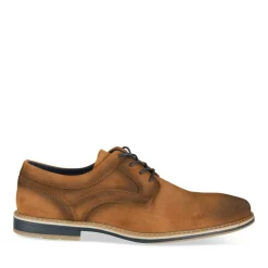 Derbies MARRON Homme Motif Uni Lacets