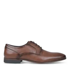Derbies MARRON Homme Motif Uni Lacets