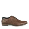 Derbies MARRON Homme Motif Uni Lacets