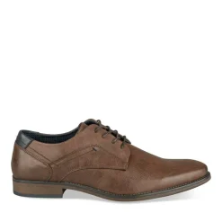 Derbies MARRON Homme Motif Uni Lacets