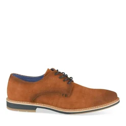 Derbies MARRON Homme Motif Uni Lacets