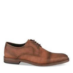 Derbies MARRON Homme Motif Uni Lacets