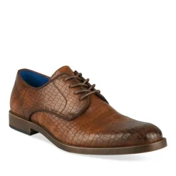 Derbies MARRON Homme Motif Uni Lacets