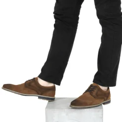 Derbies MARRON Homme Motif Uni Lacets