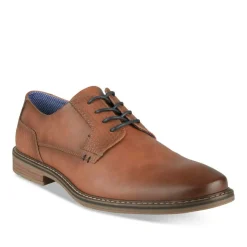 Derbies MARRON Homme Motif Uni Lacets