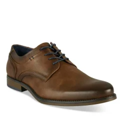 Derbies MARRON Homme Motif Uni Lacets
