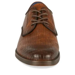 Derbies MARRON Homme Motif Uni Lacets