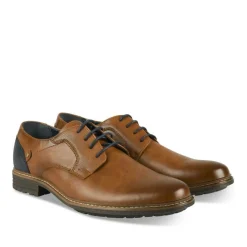 Derbies MARRON Homme Motif Uni A Enfiler