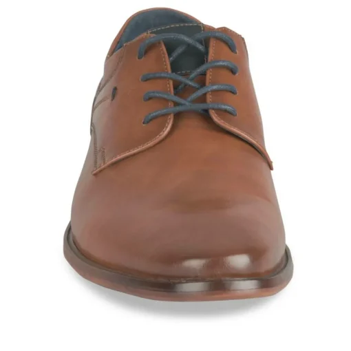 Derbies MARRON Homme Motif Uni Lacets