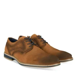 Derbies MARRON Homme Motif Uni Lacets