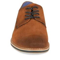Derbies MARRON Homme Motif Uni Lacets