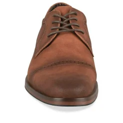 Derbies MARRON Homme Motif Uni Lacets