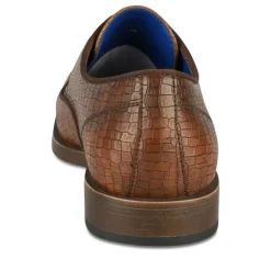 Derbies MARRON Homme Motif Uni Lacets