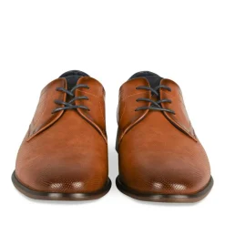 Derbies MARRON Homme Motif Uni Lacets