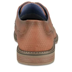 Derbies MARRON Homme Motif Uni Lacets
