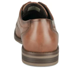 Derbies MARRON Homme Motif Uni Lacets