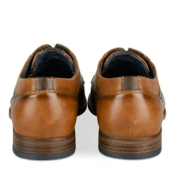Derbies MARRON Homme Motif Uni Lacets