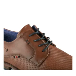 Derbies MARRON Homme Motif Uni Lacets