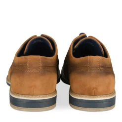 Derbies MARRON Homme Motif Uni Lacets