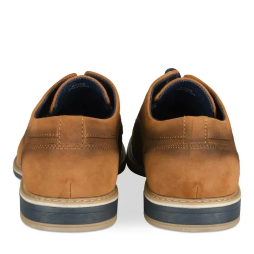 Derbies MARRON Homme Motif Uni Lacets