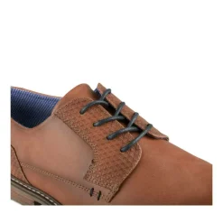 Derbies MARRON Homme Motif Uni Lacets