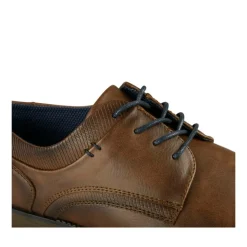 Derbies MARRON Homme Motif Uni Lacets