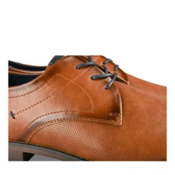 Derbies MARRON Homme Motif Uni Lacets