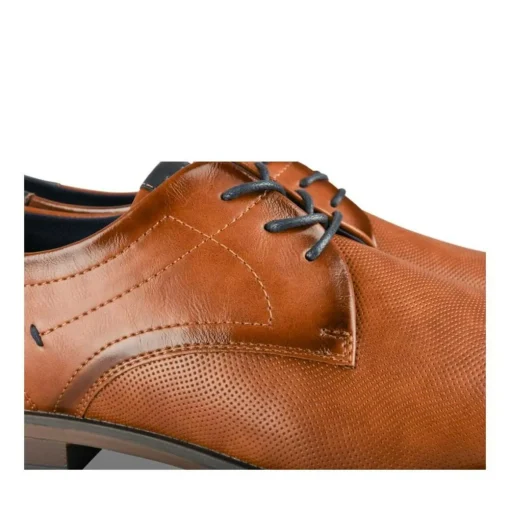 Derbies MARRON Homme Motif Uni Lacets