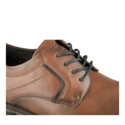 Derbies MARRON Homme Motif Uni Lacets